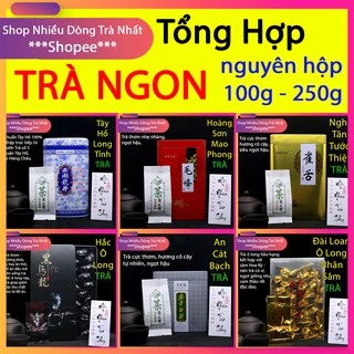 TRÀ Nguyên Hộp 250g - Thiết Quan Âm, Hắc Ô Long, Long Tỉnh, Bích Loa Xuân - Rẻ hơn mua Lẻ