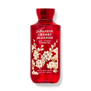 Japanese Cherry Blossom Sữa tắm Bath & Body Works Shea & Vitamin E Shower Gel 295ml mẫu mới 2022