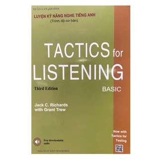 Sách Luyện Kỹ Năng Nghe Tiếng Anh (Trình Độ Cơ Bản) Tactics For Listening Basic