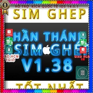 [ HOT THÁNG 10/2021 ] Sim Ghép HSim V1.39 mới nhất có 9 dòng( *CALL) cho All iPhone Lock