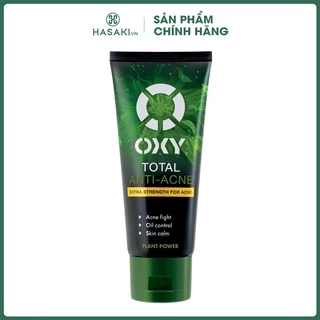 Kem Rửa Mặt Giúp Ngăn Ngừa Mụn OXY Total Anti-Acne 100g