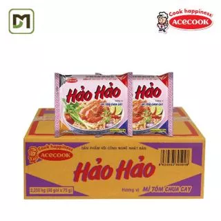 Thùng mì Hảo Hảo vị Tôm Chua Cay 75g Acecook