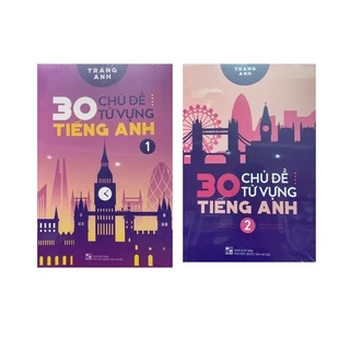 Sách - Combo 30 Chủ Đề Từ Vựng Tiếng Anh - Tặng kèm bookmark