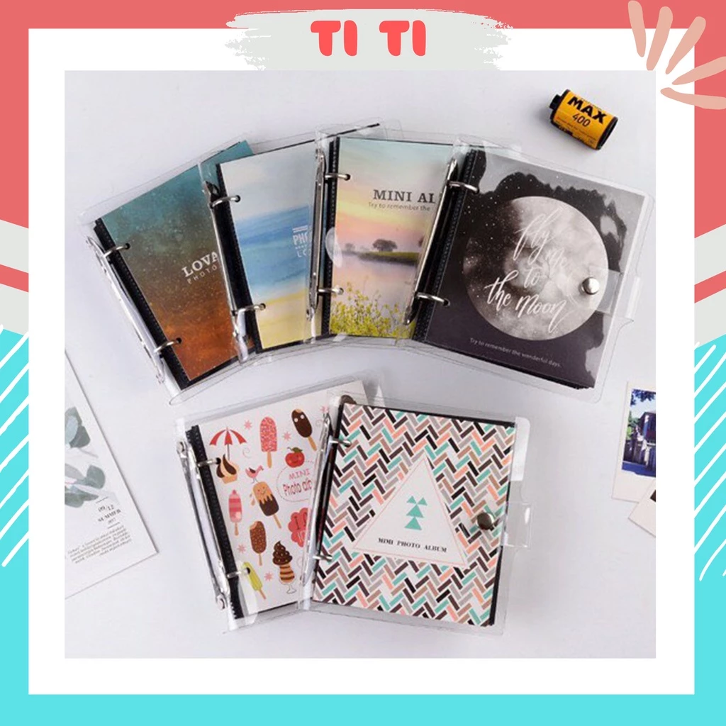 Album đựng ảnh 6x9, 7x10, 9x13, 10x15 bìa dẻo mẫu mới hiện đại