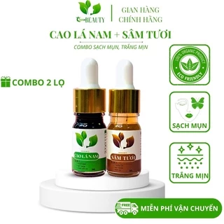 Cao Sâm Loại Bỏ Tận Gốc Mụn Viêm Mụn Mủ Mụn Bọc Se Khít Lỗ Chân Lông 5ml