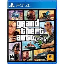Đĩa Game PS4/Ps5: Grand Theft Auto V GTA5