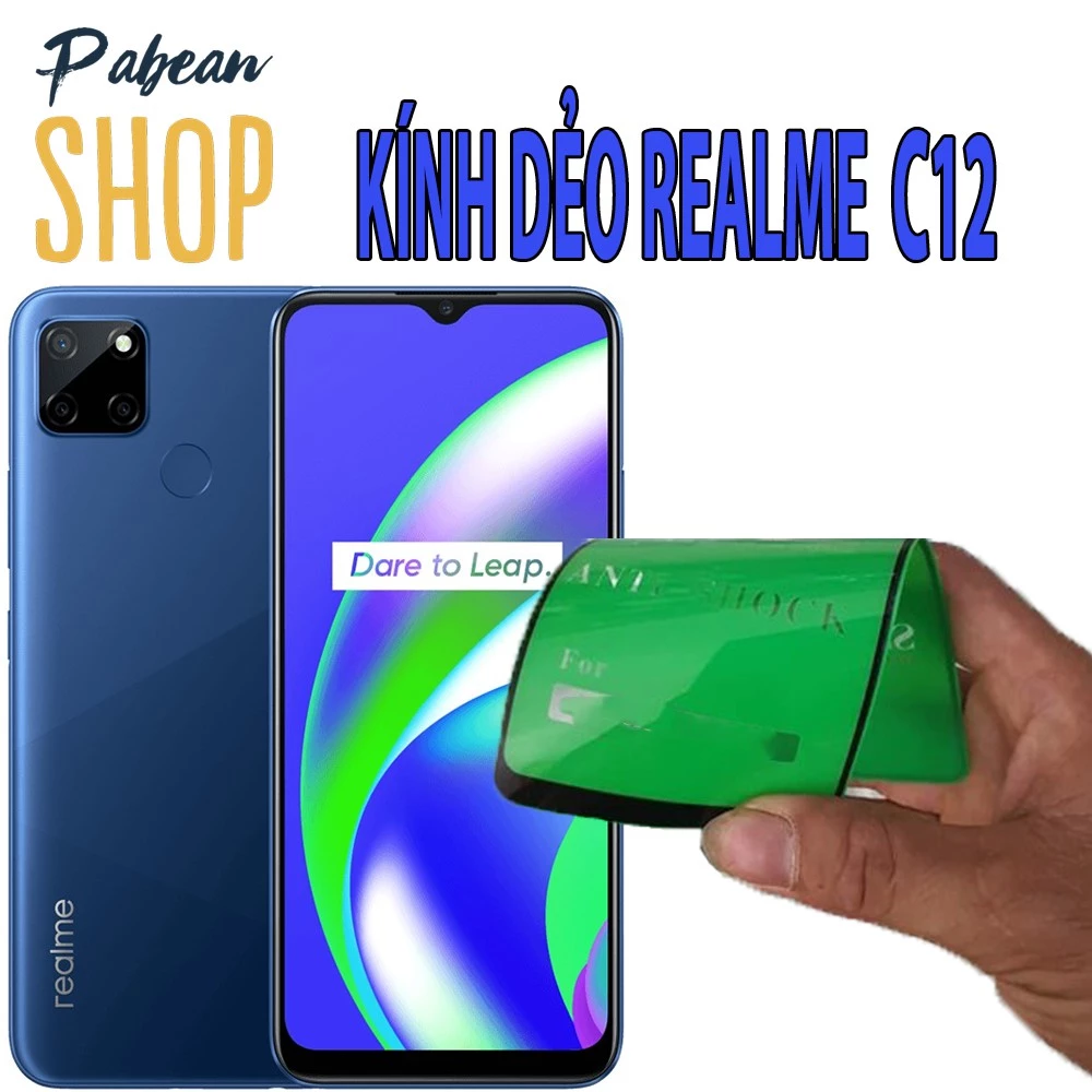 Cường lực dẻo Nano FULL MÀN 100D cho OPPO REALME C12