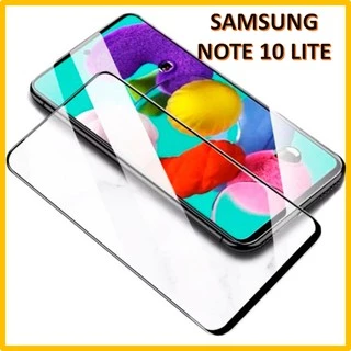 [ SIÊU SALE] Kính cường lực Samsung note 10 lite FULL MÀN HÌNH, cao cấp tặng kèm giấy lau màn hình