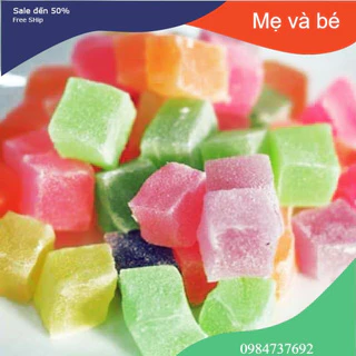 1KG KẸO DẺO SỮA TRÁI CÂY ĐÀ LẠT MIX ĐỦ VỊ SIÊU NGON