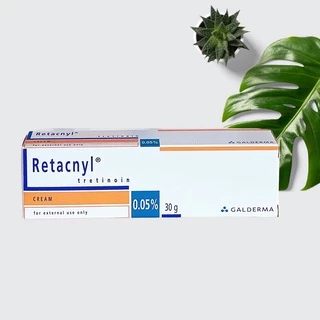 Tretinoin Retacnyl Cream 0,025%, 0.05% [30g- Auth]- Kem hỗ trợ giảm mụn trẻ hóa da