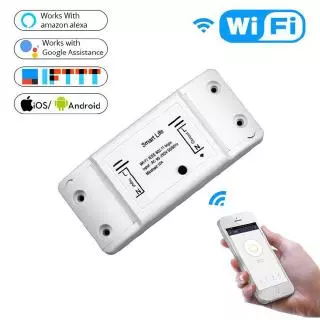 APP smart life hoặc Tuya Công tắc wifi, công tắc điều khiển từ xa hẹn giờ bật tắt thiết bị điện qua wifi/3G/4G