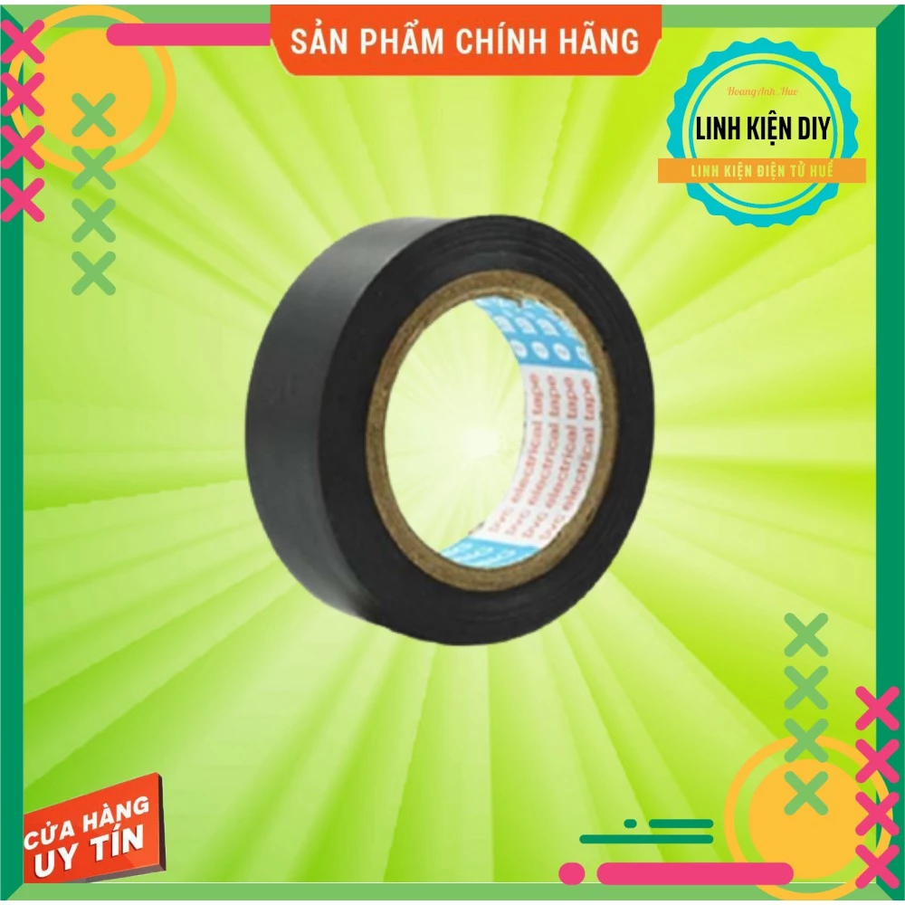 [S035] Băng keo điện nano màu đen 20y 10m