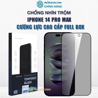 Kính cường lực chống nhìn trộm Iphone 14 Pro Max full màn hình chính hãng Nillkin - Dán màn hình Iphone 14 Pro Max