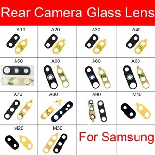 Mặt Sau Camera Phía Sau Kính Dành Cho Samsung Galaxy A10 A20 A30 A40 A50 A60 A70 A80 A90 M10 M20 M30 Vỏ Ống Kính