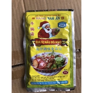 Combo 60 gói bò kho Nam Ấn 25gr