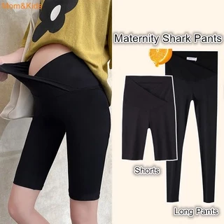 MomKids High Quality Plus Quần Legging Lửng Co Giãn Dành Cho Bà Bầu