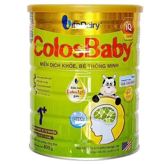 [Tích điểm nhận quà] COMBO 2 lon Colosbaby IQ Gold 1+ lon 800gr (Date 2026)