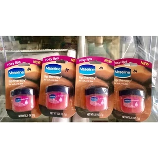 Kem nẻ Vaseline lip therapy Rosy lips - Giúp môi và da luôn mềm mịn ( hàng chính hãng)