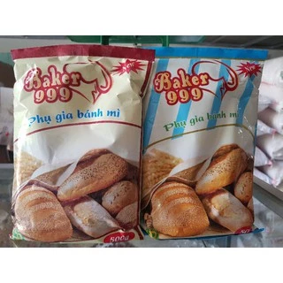 Phụ gia bánh mì baker 999 gói 500g xanh , đỏ