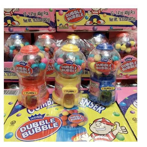 [Siêu Rẻ] Máy bán kẹo Dubble Bubble Original Mỹ 40gr