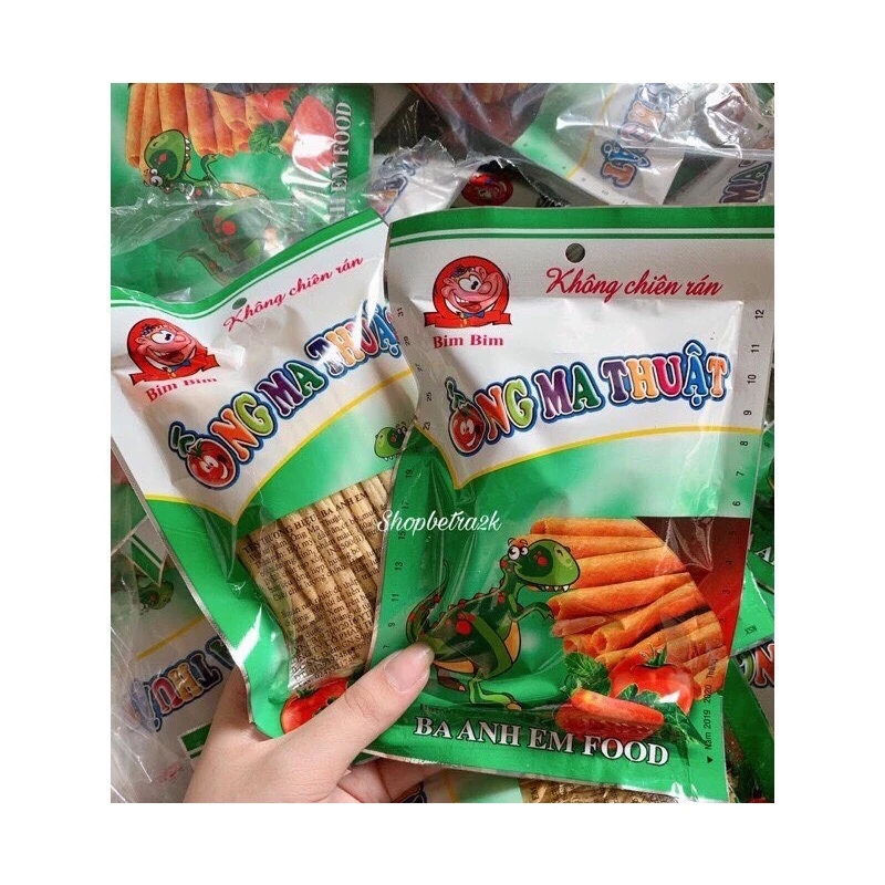 1 goi snack ống ma thuật