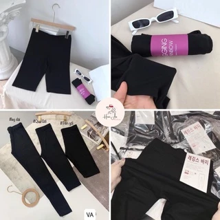 Quần legging đùi cuộn tím siêu hot m444