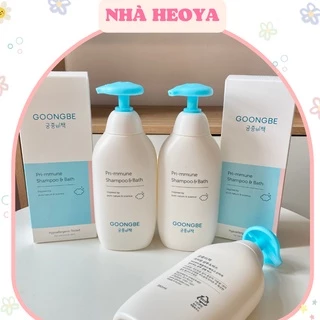 SỮA TẮM GỘI GOONGBE SHAMPOO & BATH CHO BÉ 350ML