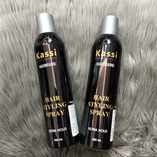 Keo xịt bóng Hair styling spray Kassi 350ml