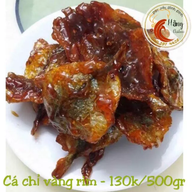 CÁ CHỈ VÀNG RIM TỎI ỚT - 500GR