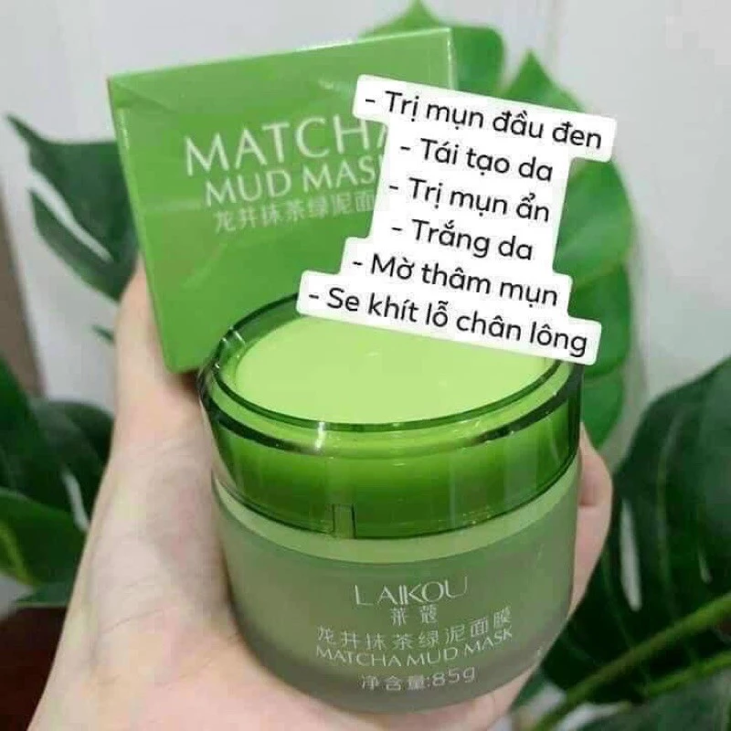 Mặt Nạ Trà Xanh Laikou Mud Mask.