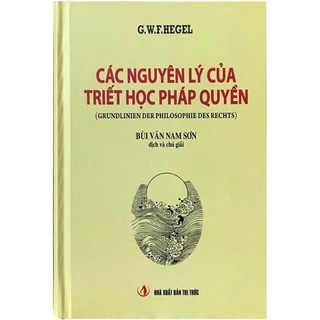 Sách - Các Nguyên Lý Của Triết Học Pháp Quyền