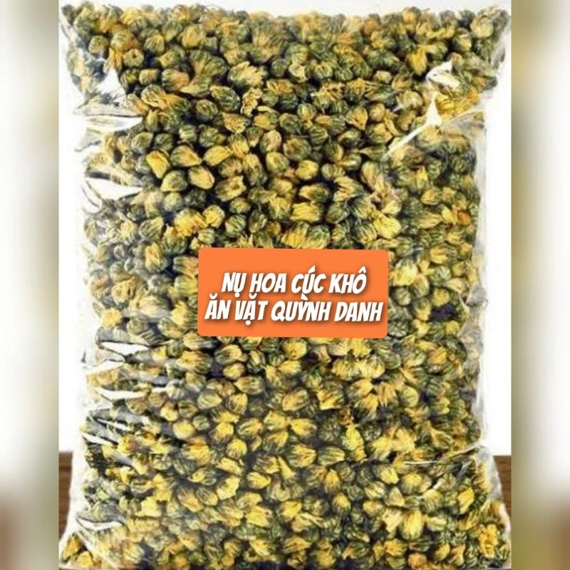 NỤ HOA CÚC KHÔ SẤY LOẠI 1_1KG