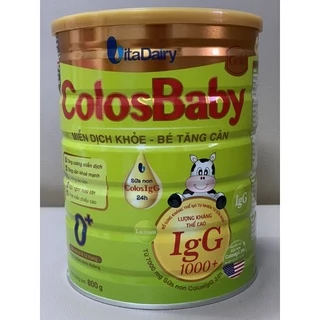 (Có tích điểm) Sữa  colosbaby gold 0+  800g  gold 1000IgG( Date mới nhất)