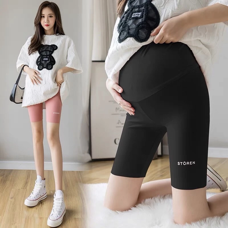 Quần legging bầu, quần yoga thun trơn mềm mại(sẵn hàng giao ngay)