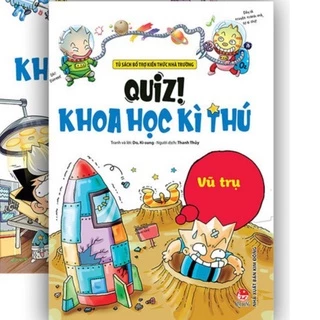 Sách - Quiz! Khoa học kì thú - bộ 10 cuốn - có mã lẻ