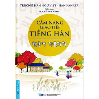 Sách Cẩm nang giao tiếp tiếng Hàn FirstNews  - FIN