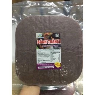 Bánh  tráng gạo lứt tím than gói 500g eatclean &healthy.