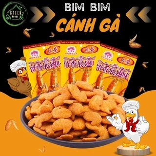 Bịch 20 Gói Bimbim Cánh Gà ăn Vặt Tuổi Thơ (ngày sản xuất in trên bao bì sản phẩm, hsd 10 tháng)