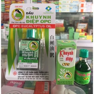 Dầu KHUYNH DIỆP OPC