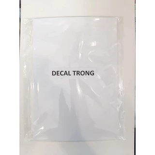 Decal trong khổ A4 (20 tờ)