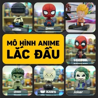 Mô hình Anime trang trí bàn làm việc - Lò xo lắc đầu