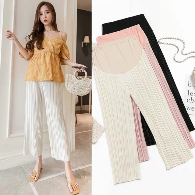 [sẵn hàng] 🤰quần ống rộng siêu mát cho bà bầu-hàng quảng châu(kèm ảnh thật)