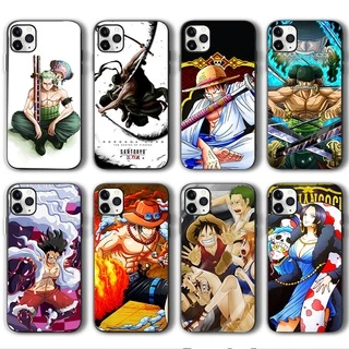 Ốp Điện Thoại Mềm Chống Sốc In Hình Zoro One Piece Cho iPhone 13 Pro Max 11 12 X XS iPhone 7 8 Plus SE 2020