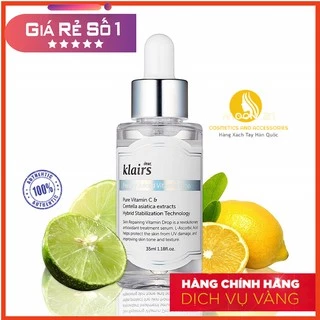 [CHÍNH HÃNG] Klairs Freshly Juiced Vitamin Drop Serum Tinh Chất Trắng Da 35ml