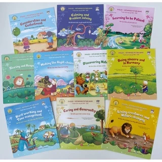 Sách - Truyện Tranh Song Ngữ Anh-Việt - English Vietnamese picture books (bộ 10 quyển) - Quyển lẻ tự chọn