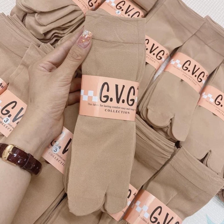 Set 10 Đôi Tất Xỏ Ngón 🍒FREESHIP🍒 Tất GVG Chất Dày Hàng Loại 1
