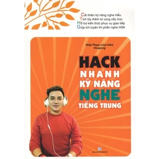 Sách - Hack nhanh kỹ năng nghe tiếng Trung + FIle nghe theo sách