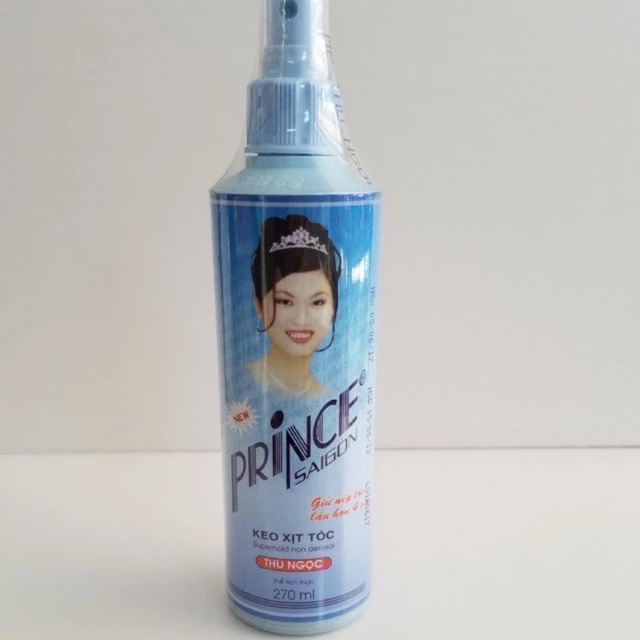 Keo xịt tạo nếp tóc Prince 270ml ( keo sài gòn ) 3560-2538