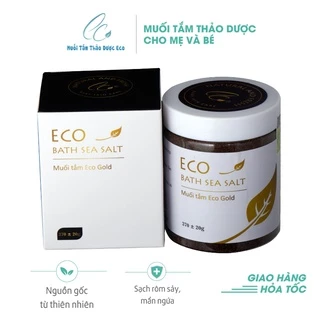 Combo 2 lọ muối tắm bé Sinh Dược Gold 370g