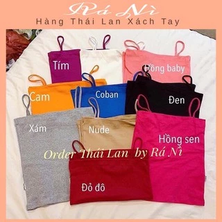 [Sẵn Shop] Áo Thun 2 Dây Co Giãn Thoải Mai Hàng Chuẩn Thái Lan